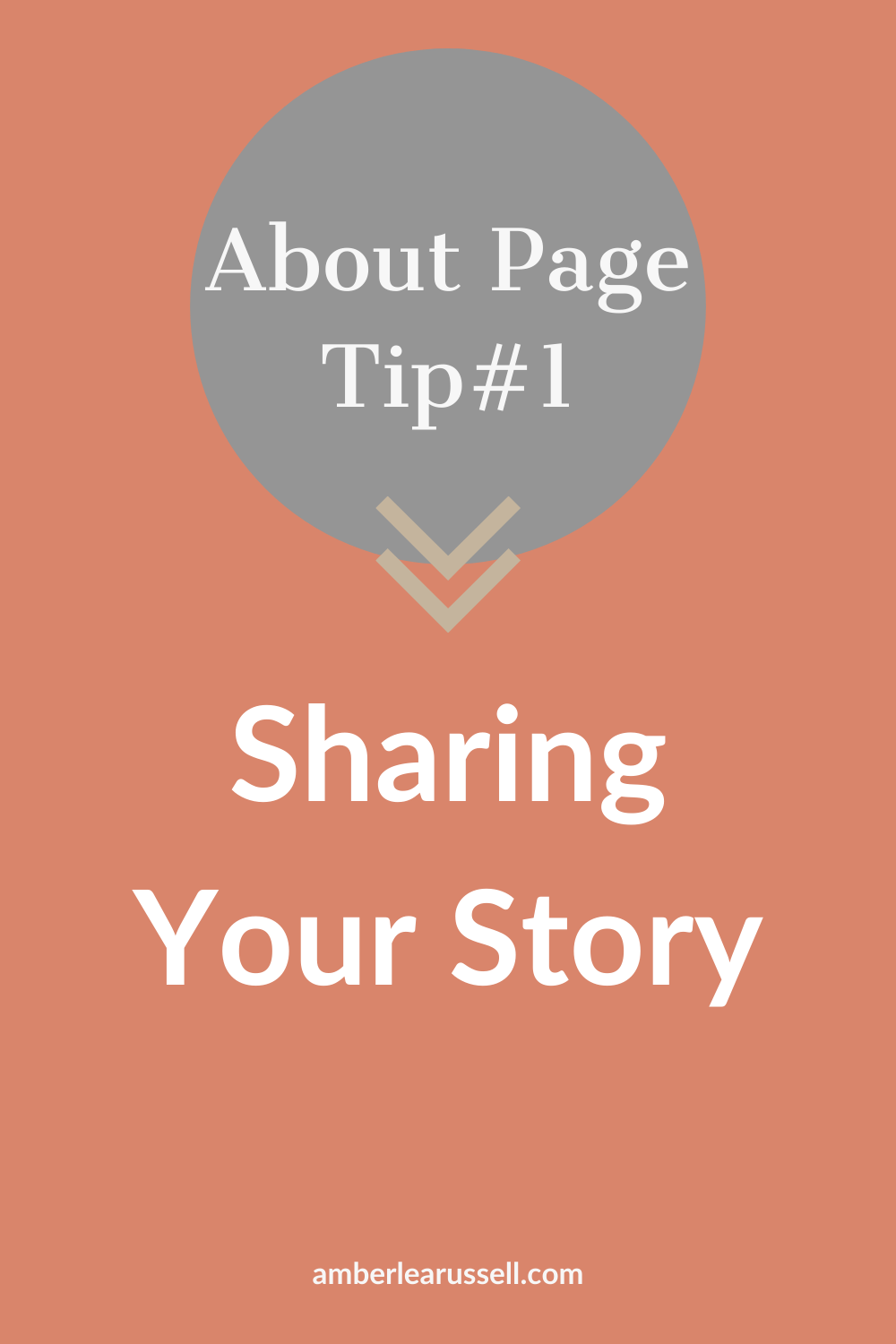 Get A Better About Page Tip 1 from Amber Lea Russell Copywriter